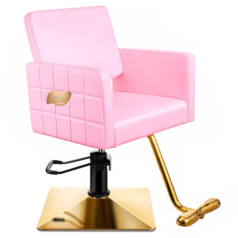 Fauteuil inclinable massant en simili-cuir, Similicuir rose