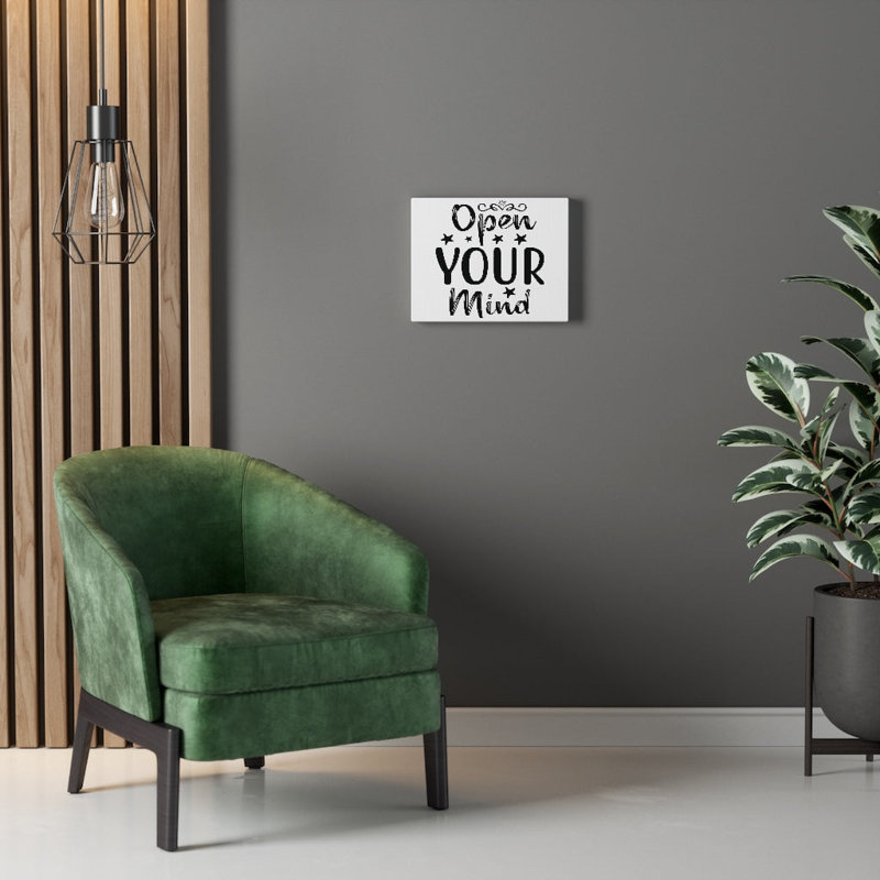 Open Your Mind - Wrapped Canvas Print
