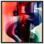 Oliver Gal Inked II Abstract - Hand-Applied Glass Coat Framed Canvas Art-2125356262-2125356257