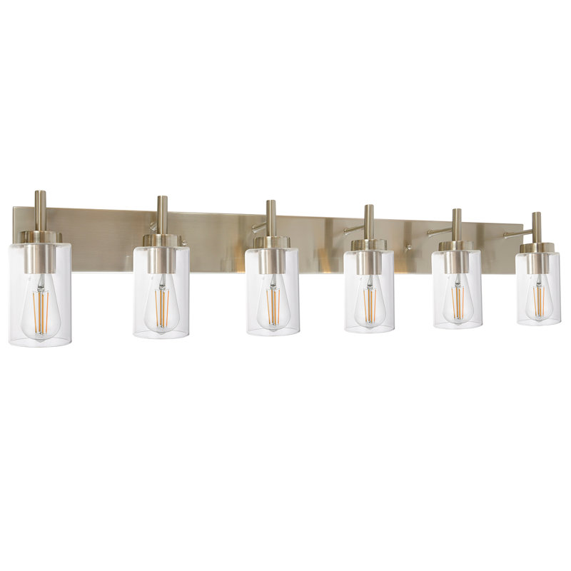 Krystian 6 - Light Dimmable Vanity Light, Brushed Nickel