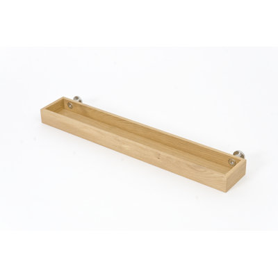 Ilai Oak Solid Wood Accent Shelf