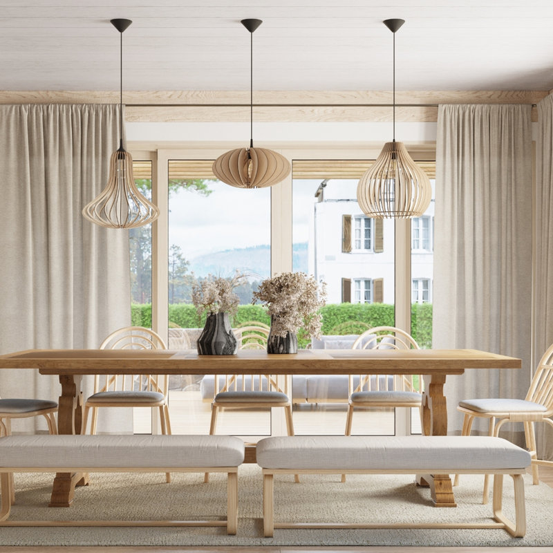 Elza 1 - Light Natural Pendant