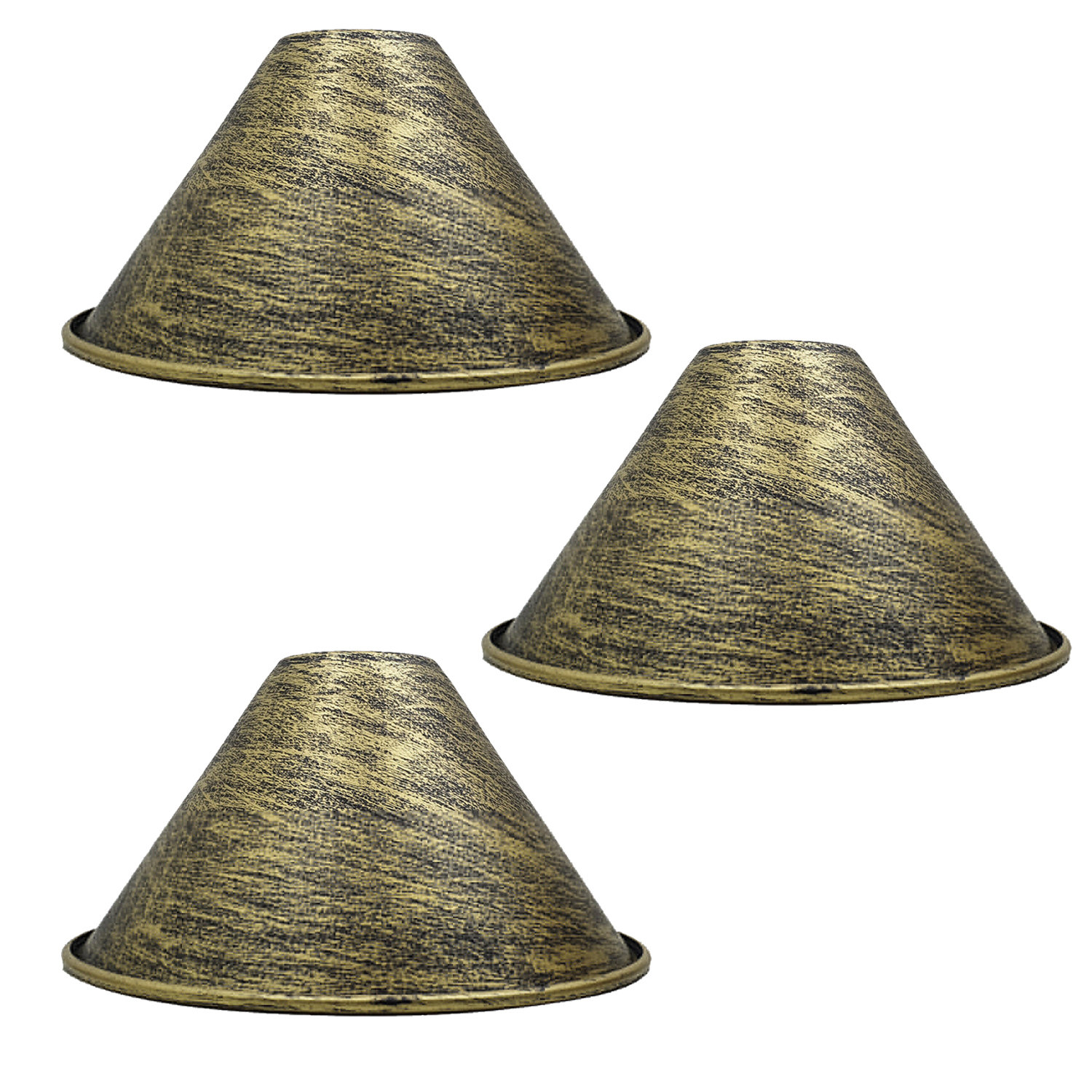 Longshore Tides Asiye 10cm H x 18cm W Metal Cone Lamp Shade ( Uno ...