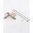 Exquisite Rose Gold Deck Mount Bathroom Tap - 1 Hole, Single Lever, Dual Flow Option, Scratch- Finish, Simple Install Method Sink Faucet Water Saving Feature, Plating, Effortless Guide-121675690