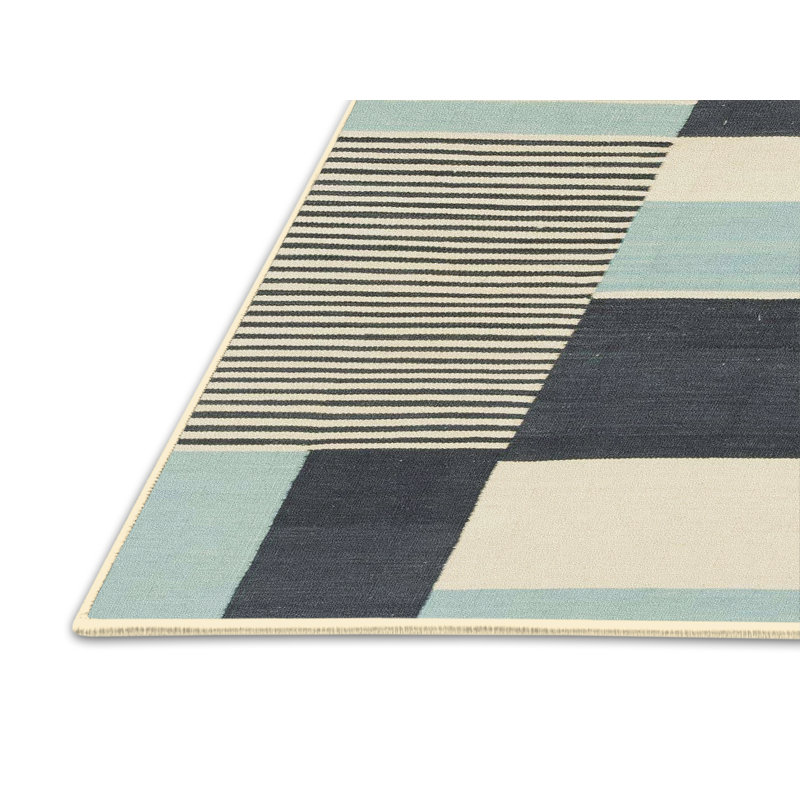 Tapis abstrait moderne abstrait, Tapis de couloir 2 pi x 5 pi