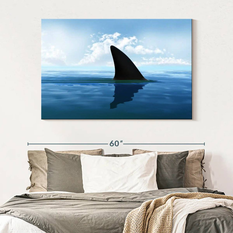 Crowle Shark Fin, 34" H x 51" W