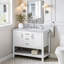 Base de meuble-lavabo simple 42 po Abdullah-55779775