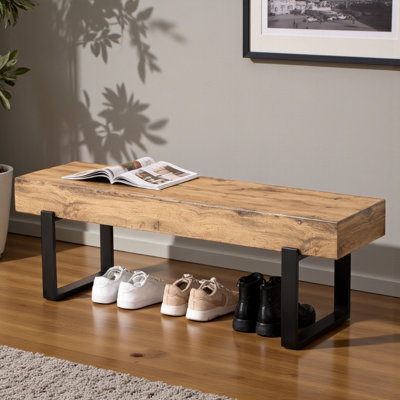 59" Dining Bench, Farmhouse Indoor Kitchen Table Benches