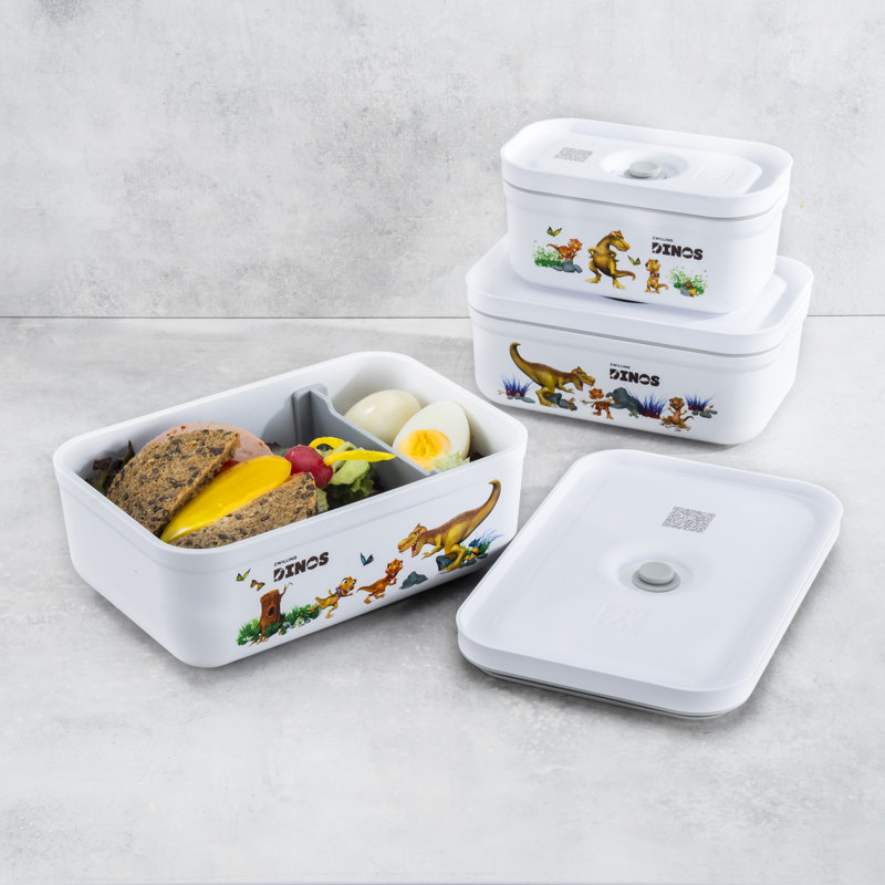 Fresh & Save Dinos Plastic Lunch Box 26 Oz. Food Storage Container