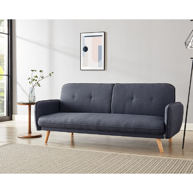 Merriam 3 Seater Sleeper, Charcoal