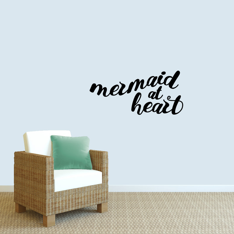 Text & Numbers Wall Decal, Black