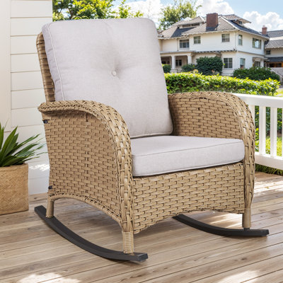 Chaise berçante d'extérieur Gaetanino