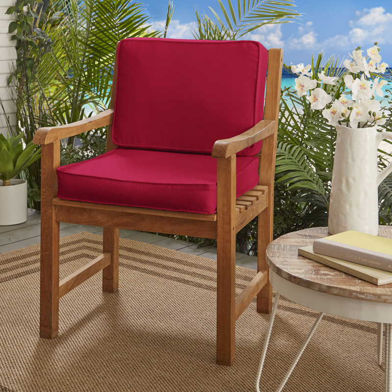 Outdoor 5'' Lounge Chair Seat / Back Cushion