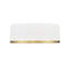 Plafonnier encastré 1 lumière 12,25 po Tracie-1014663076