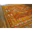 Energetic Yellow/Saffron Ground & Special Geometric Design Antique Moroccan Rug