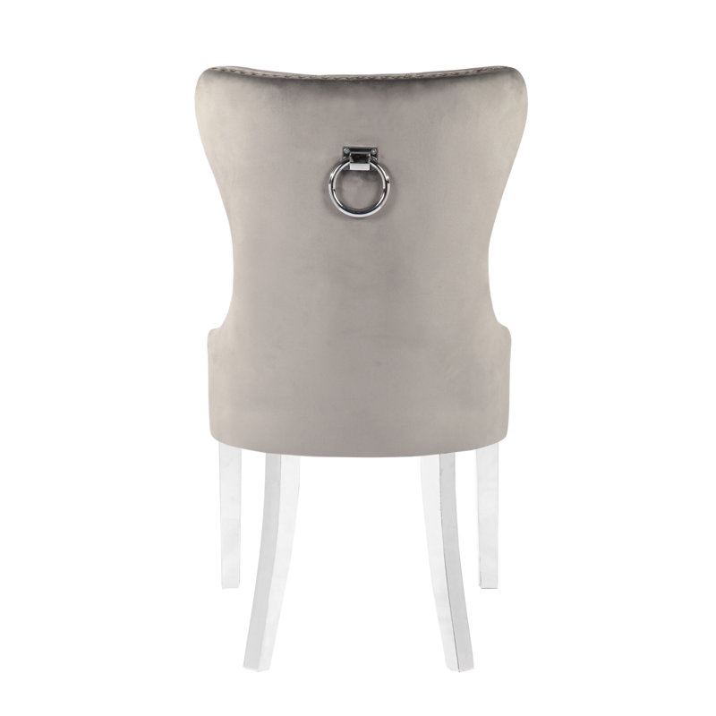 Chaise Boyel - noir, Gris