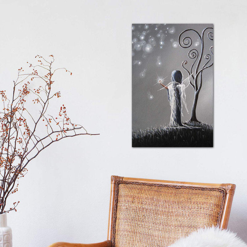 Diamond Fairy - Wrapped Canvas Print, 30.48 cm H x 45.72 cm W