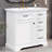 36" Bathroom Vanity With Sink, Ceramic Sink, 2 Tip-Out Drawers, Soft Close Door Hinges, Bathroom Vanity-478212468