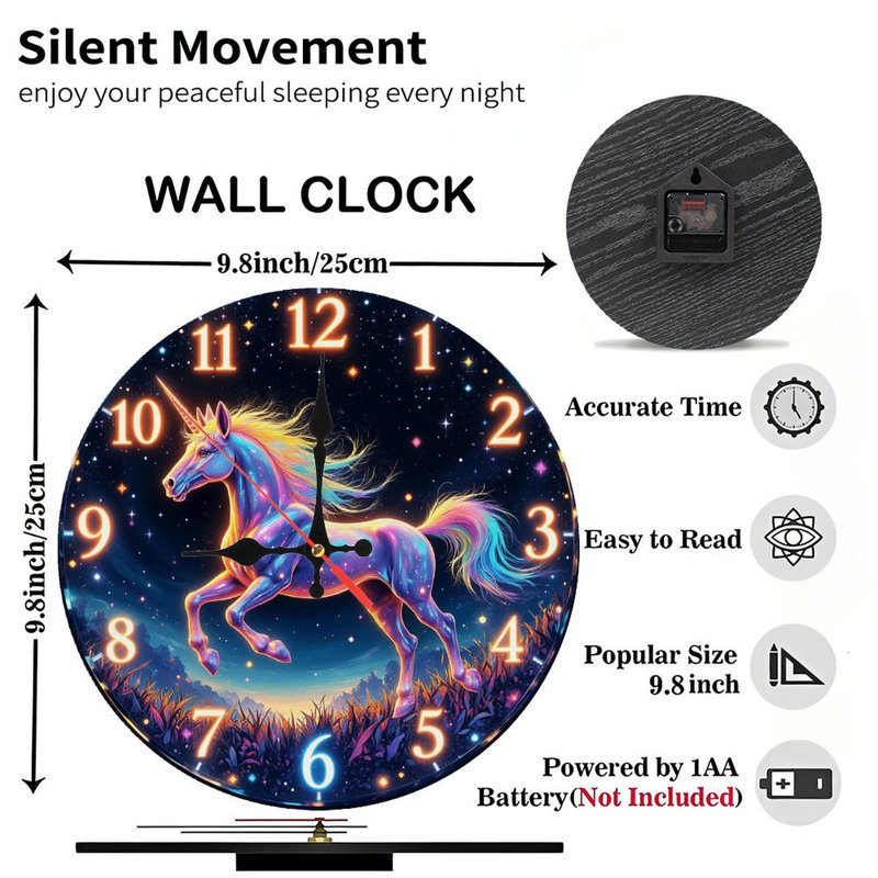 Horloge dragon fantastique