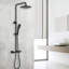 Système de douche complet avec valve brute