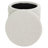 Cylindrical Storage Ottoman, Light Grey