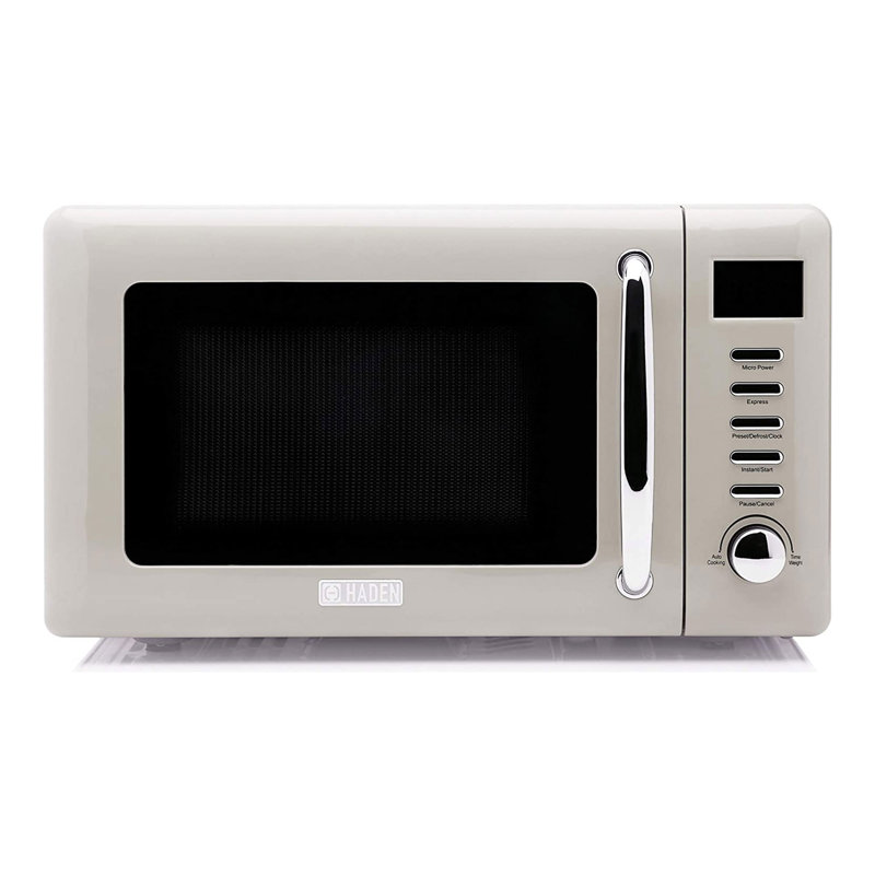 Haden Cotswold 0.7 Cu Ft Microwave Oven with Dorset 4 Slice Wide Slot Toaster