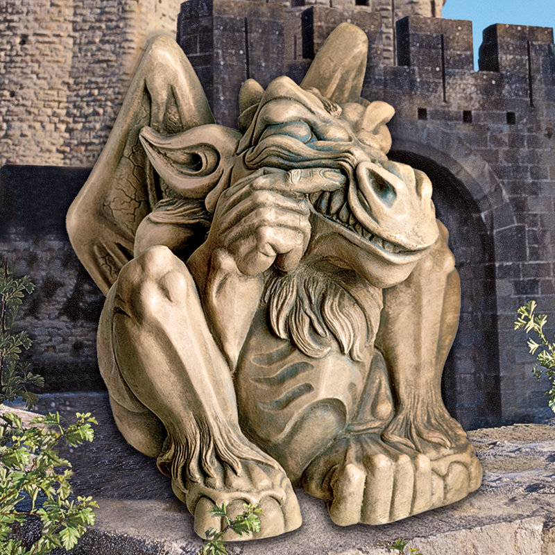 Feast on Fools Gargoyle Statue