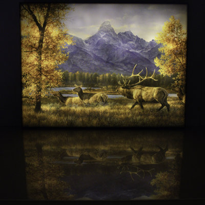 Art mural 18 po x 24 po Teton Range