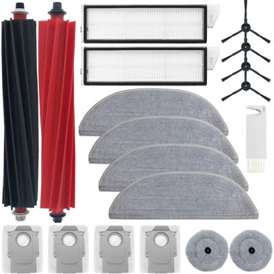 19-Piece Accessory Kit for Roborock S8 MaxV Ultra Vacuum Cleaner