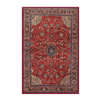 Tapis traditionnel noir / rouge Rennerdale