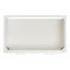 37'' Single Bathroom Vanity with Carrara Marble Top-93359473