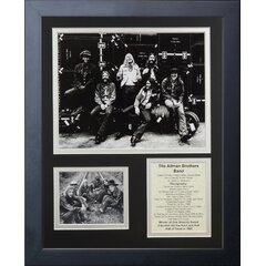 Legends Never Die Framed On Paper Memorabilia