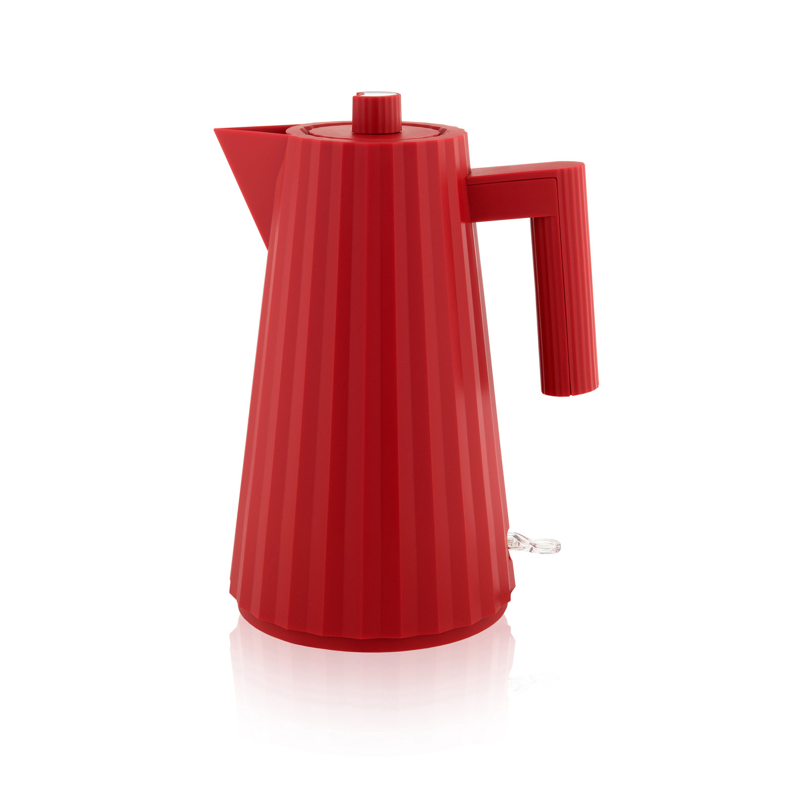 Plissé Electric Tea Kettle, Red, Large