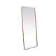 Sabine Metal Rounded Rectangle Floor Mirror