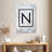Marble N Monogram-1262138975