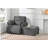 Upholstered Accent Armchair With Storage Ottoman-471404072