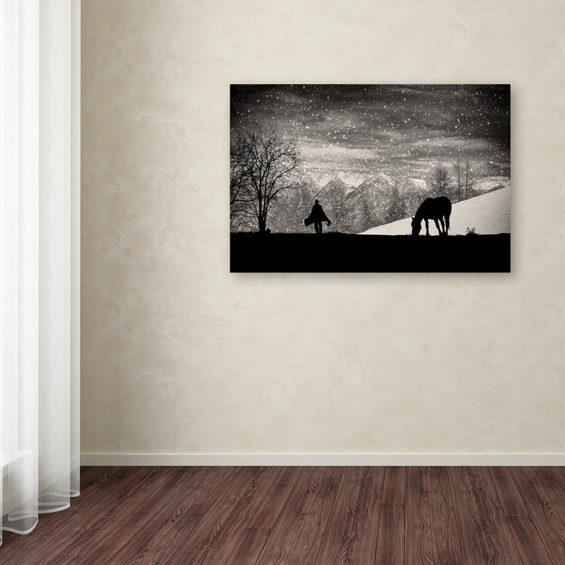 « it time to go », reproduction de photo sur toile tendue, H 12 po x l 19 po
