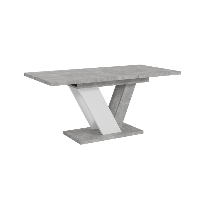 Extendable Dining Table Dubai, Grey/White