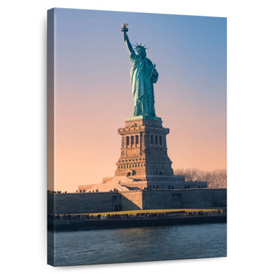 Aime Scenic Statue of Liberty Sunset