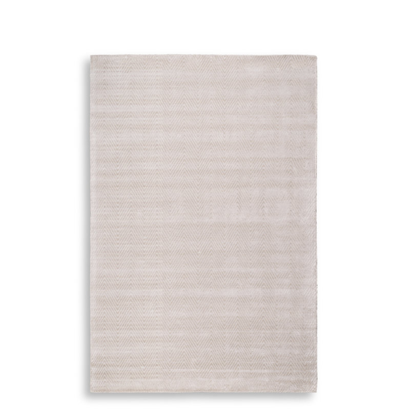 Herringbone Chevron Area Rug, Rectangle 6'7" x 9'10"