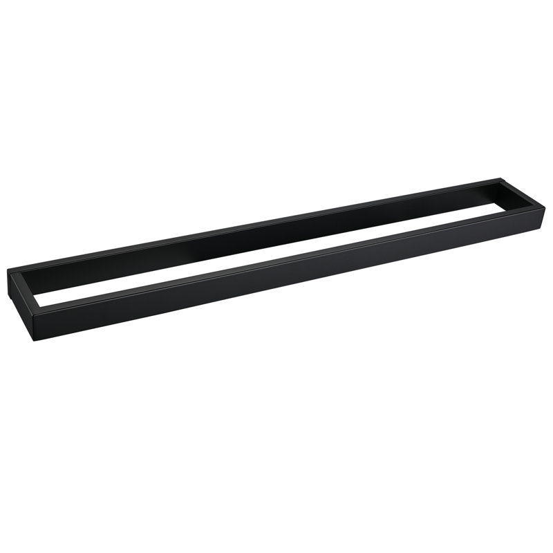 24" Towel Bar Wall Mounted, Matte Black