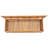 Chic Teak 76'' W Water Resistant Solid Wood Teak Deck Box in Honey Tone Teak