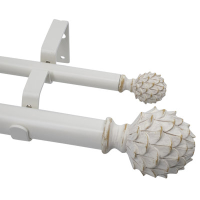 Eliette Adjustable Double Curtain Rod