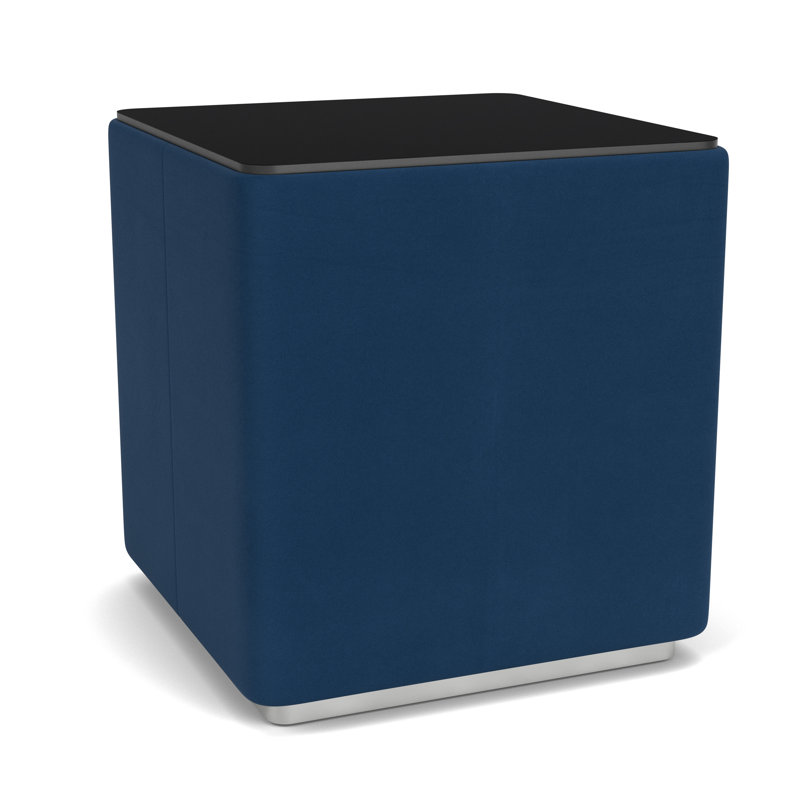 Table de salon avec plateau en stratifié Darsey, 20", Nuit noire, Argent; Patriot Plus Blue Ridge
