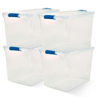 Homz Plastic Decorative Bin