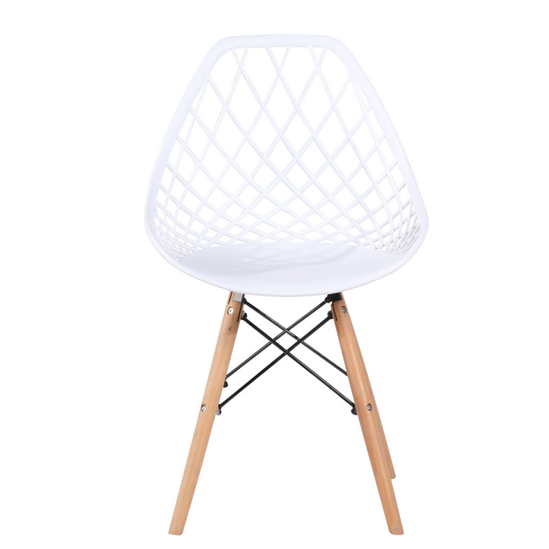 Chaise d'appoint Esi, Blanc