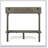 Outdoor Acacia Wood Balcony Bar Table, Gray Finish, Space-Saving And Stylish For Small Patios