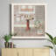 «Bless This Home Greenery», reproduction carrée sur toile-1560911166-1561000743