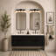 Éclairage pour salle de bain 4 lumières DEL à intensité variable Modern