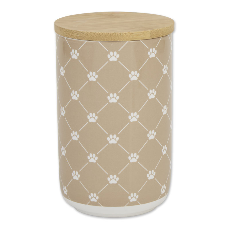 Ceramic / Porcelain Jar, Taupe